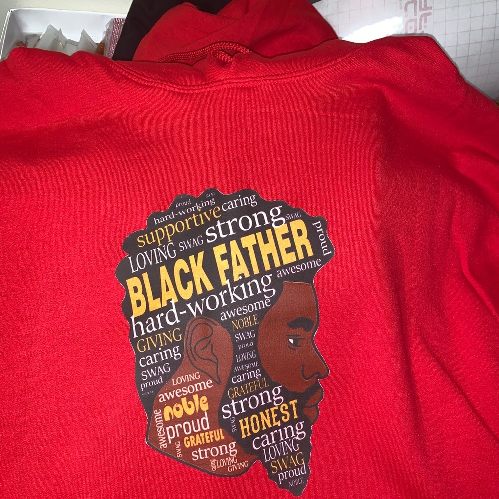 Black Father Hoodie